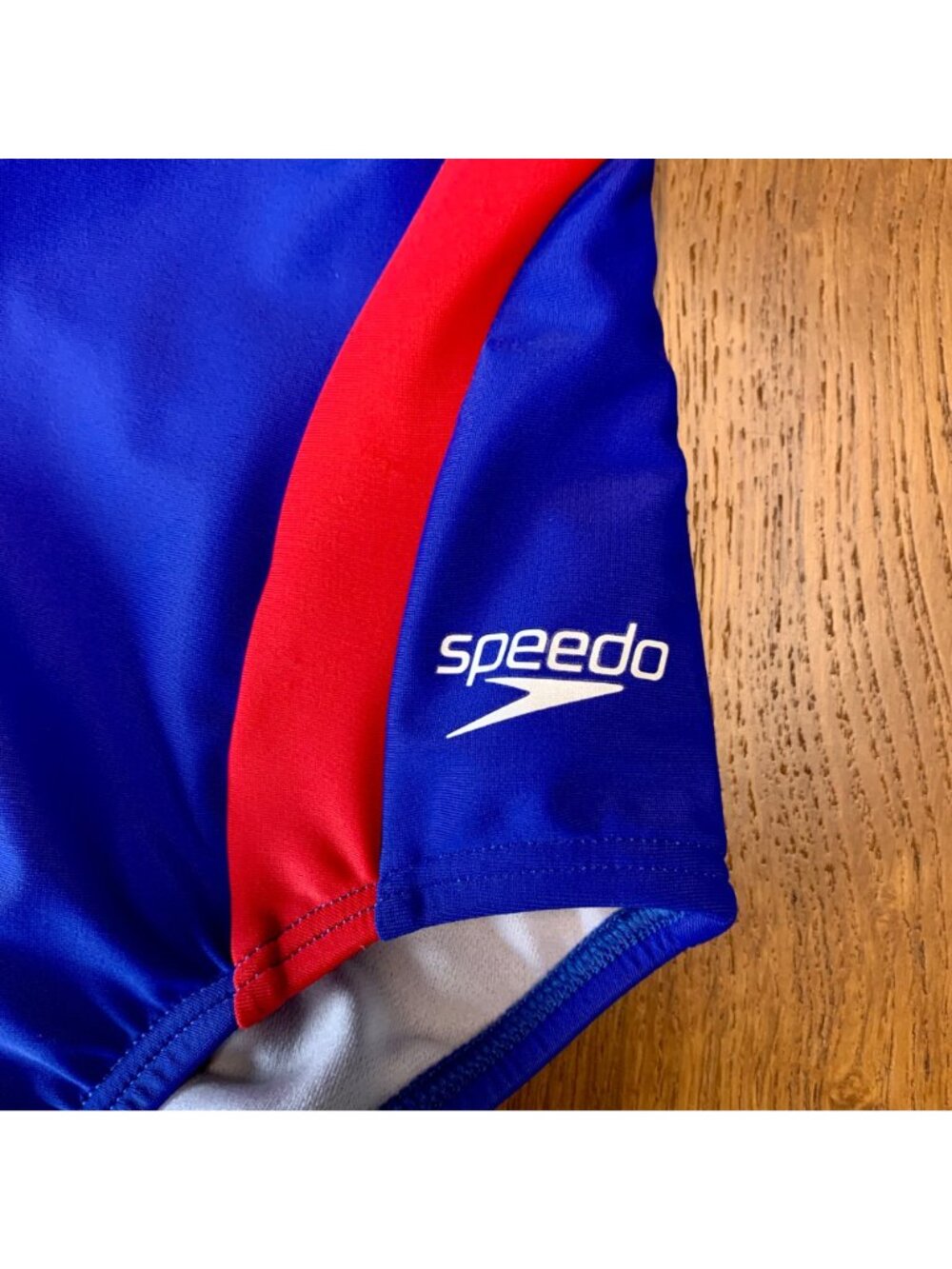 SPEEDO Performance Swimsuit Girls 12 One Piece Blue Swim Team NWT NEW Keyhole - Picture 5 of 9